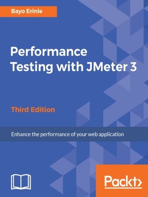 cover image of Performance Testing with JMeter 3